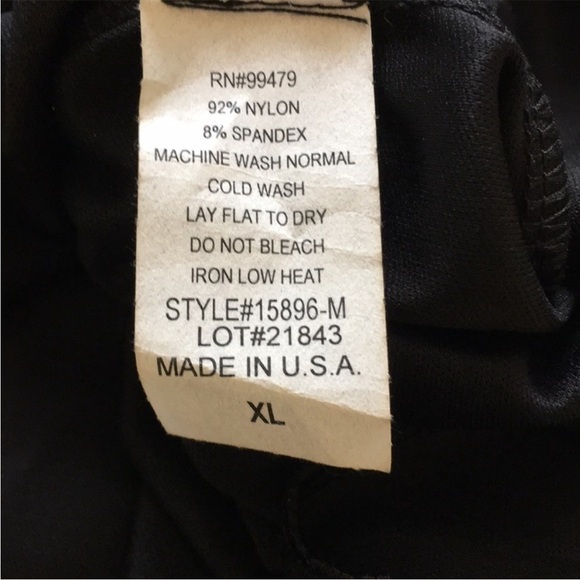 NEW Ashley Blue Black Floral Blouse XL - Picture 6 of 6